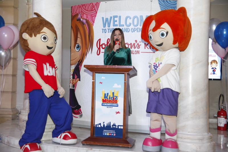 Launching of Johnson's Kids Hair Salon at KidzMondo